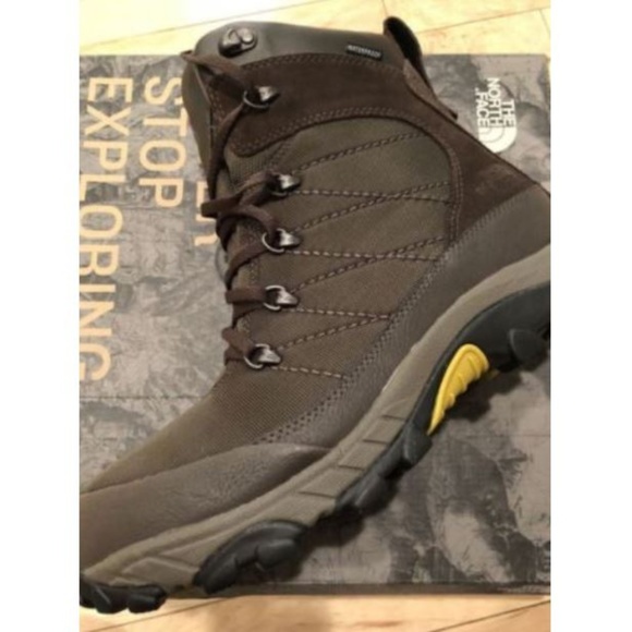 the north face men's chilkat nylon waterproof winter boots